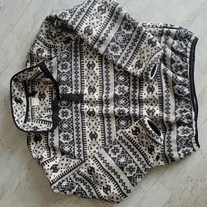 L.L. Bean Vintage Mens M Half Snap Pullover Fleece Lightweight Size Medium